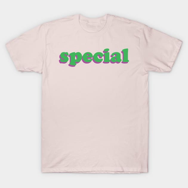 "Special" T-Shirt by Nate's World of Tees